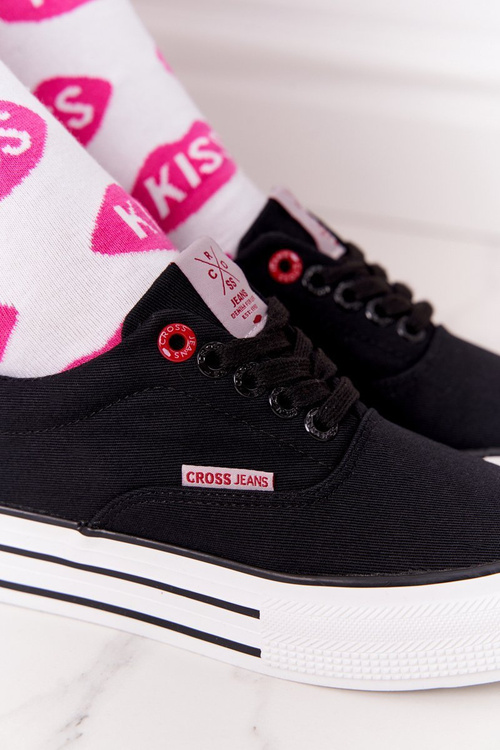 Dámske tenisky na krížových džínsoch FF2R4002C Platforma Czarme