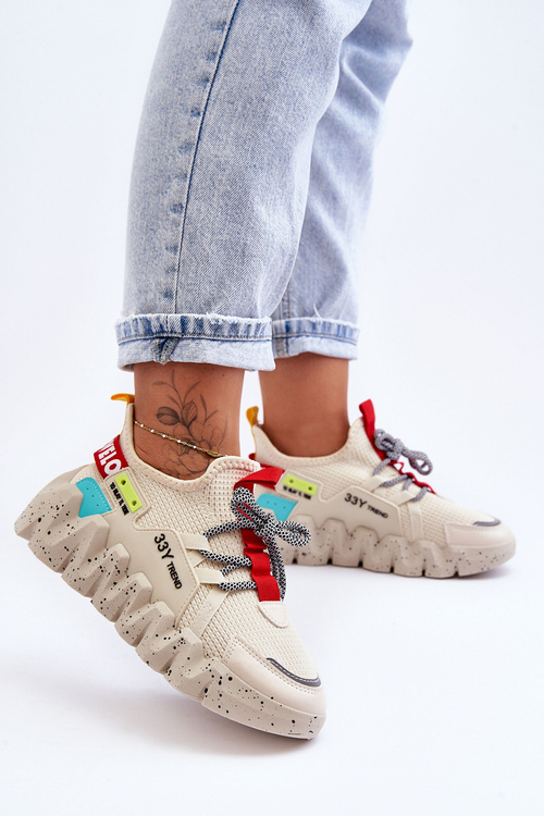 Moderní Náměstí Boty Na Zip Bežové Evolution