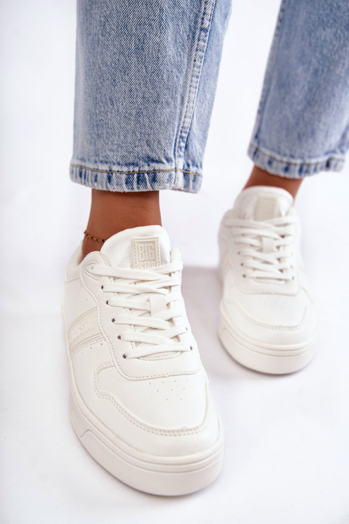 Memory Foam System Big Star nízké sportovní boty KK274259 Bílé