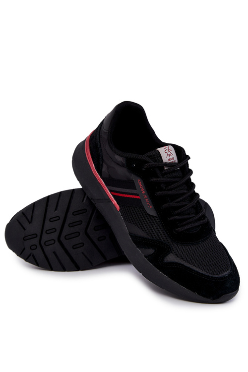 Pánská sportovní obuv Tenisky Cross Jeans JJ1R4016C Černá