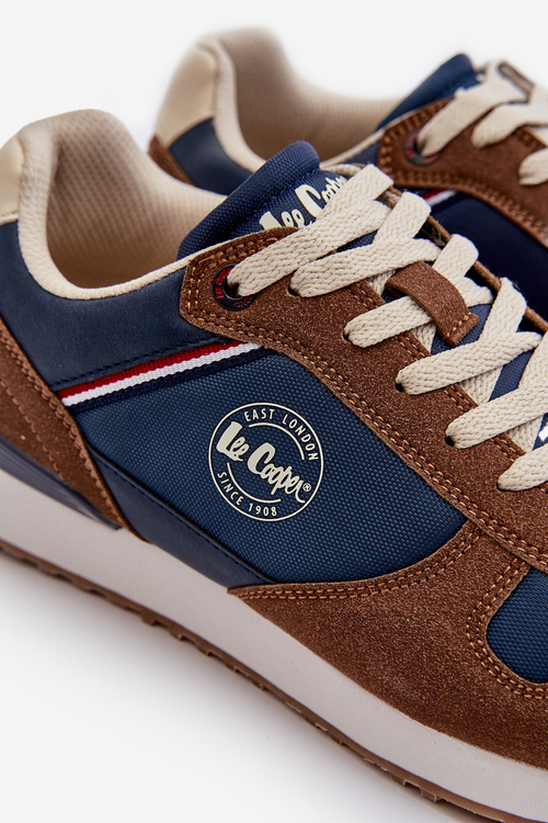 Pánské sportovní boty Lee Cooper LCW-24-03-2334 hnědé