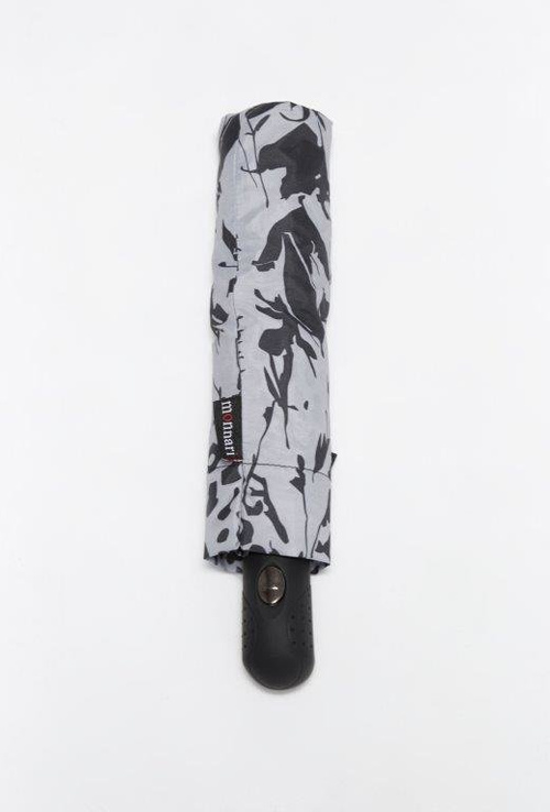 Skládací deštník Monnari UMB0050-M19 šedo-černá