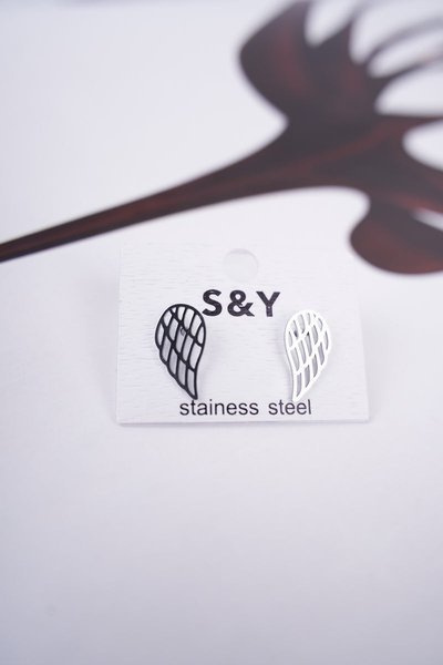 Dámské Náušnice Stříbrné Krásná Křídla Fly Baby