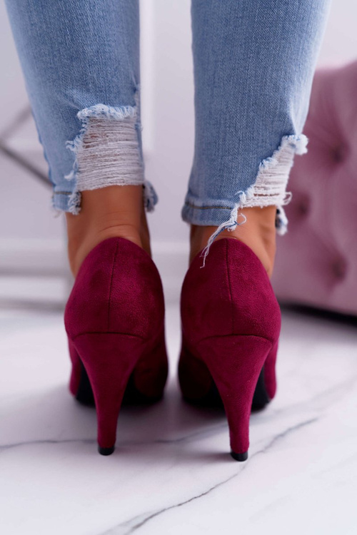 Dámske pumpy Sergio Leone PB139 Fuksja Felice