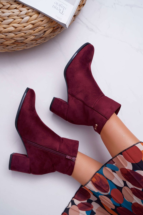 Vysoké podpätky žien Sergio Leone Burgundsko BT522