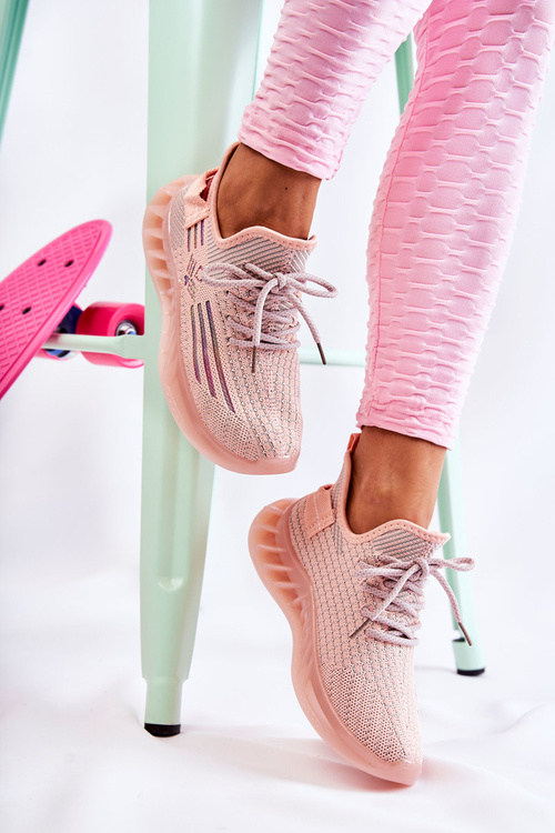 Dámské sportovní boty nazouvací růžové Hermione