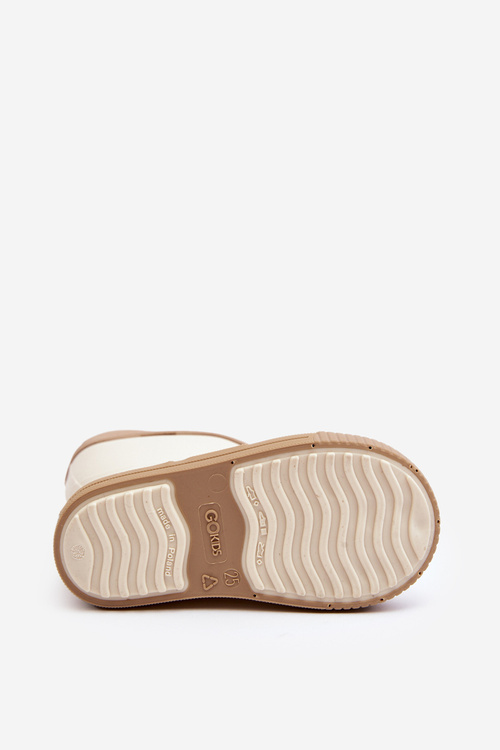 Dětské Holínky s límcem Wave Gokids 979 Beige