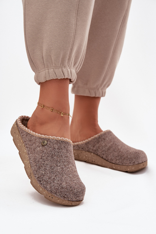 Domáce Obutie Ženské Papuče Inblu ED000031 Béžové