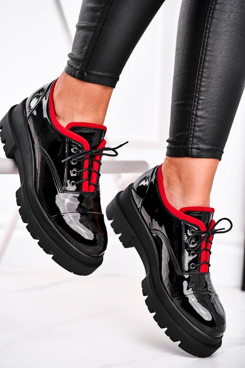 Dámské Boty Loafers Kůže Černé Visconi 7427936