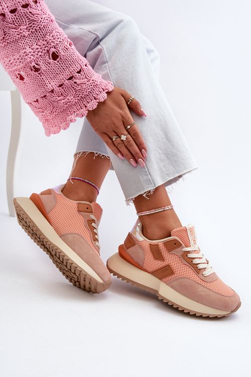 Dámske tenisky Big Star NN274976 Oranžové