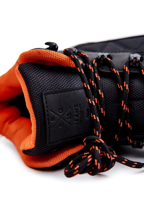 Pánské zateplené trekové boty Cross Jeans KK1R4018C černe