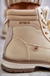 Dámské zateplené boty Trappers Béžový Liv