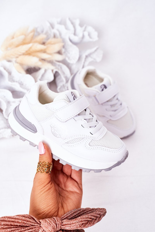 Dětské Sportovní Boty Bílé Skatepark