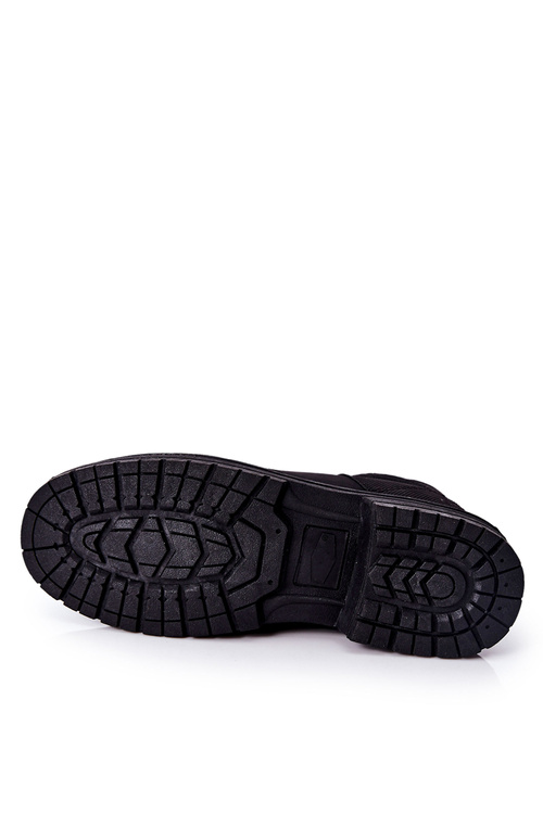 Pánská Treková Obuv Cross Jeans EE1R4028C Černé