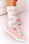 Dámska veľká hviezda HH274060 Pink Sneakers