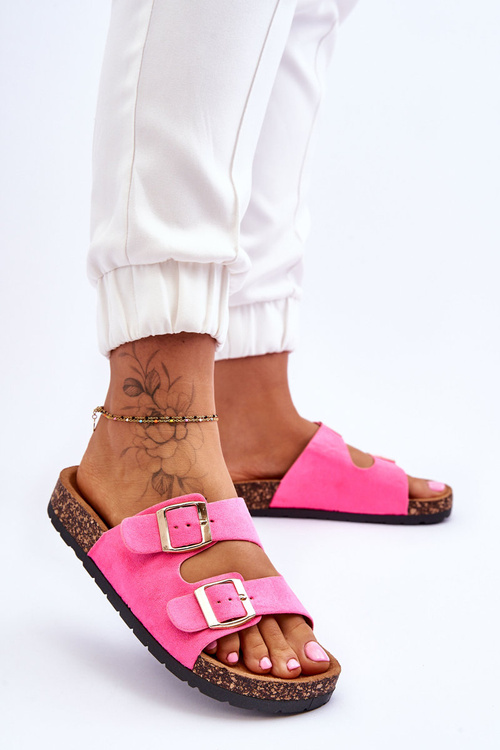 Dámske ružové ružové neónové žabky