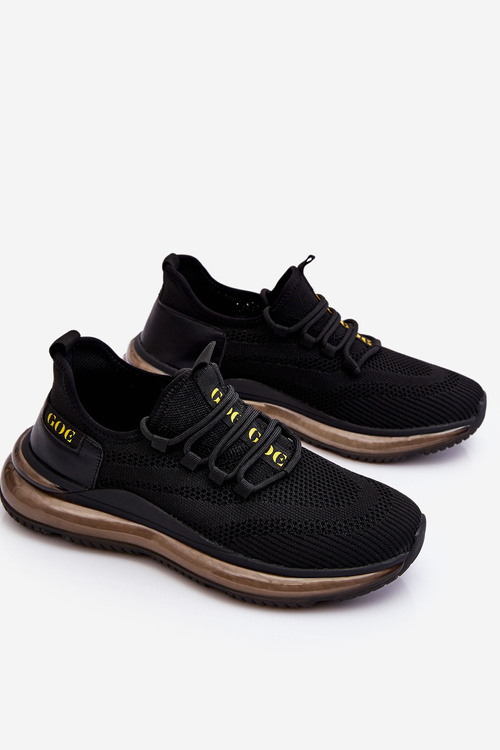 Nazouvací pánská sportovní obuv GOE LL1N4024 Černá