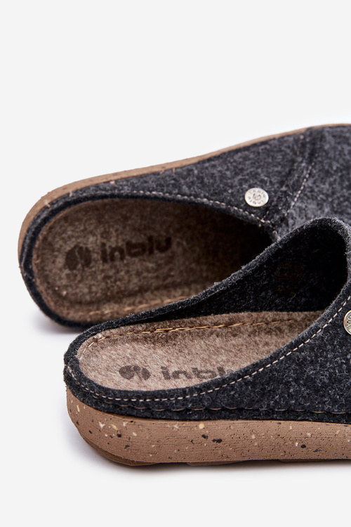Pánská Domácí Obuv Pantofle Inblu MT000011 Grafitová
