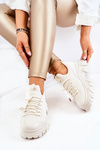 Dámská Sportovní Obuv Sneakersy světle béžove Miles