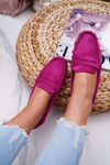 Ženské mokasíny Bolero Suede Fuchsia