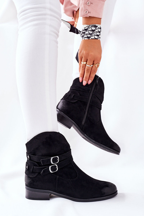 Ženské semišové čierne Castlerock izolované topánky