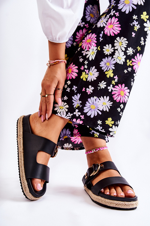 Módny ženský čierny penellope