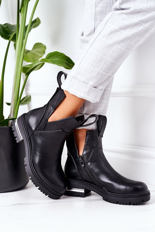 Teplé Boty Pérka Černé Rock It