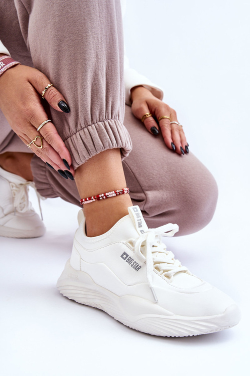 Dámske tenisky pamäťové penové penový systém Big Star LL274417 biela