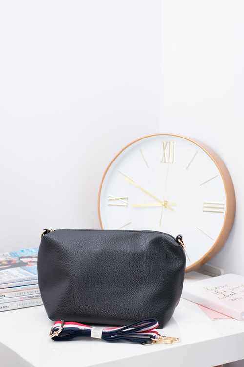 Black Women's A4 Shoulder Bag