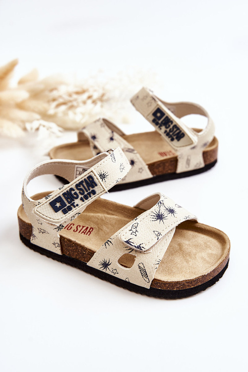 Detské sandále Veľká hviezda JJ374379 biela