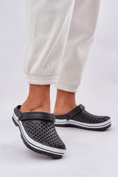 Ľahké Pěnové Dámske Papuče Čierne Ardanica