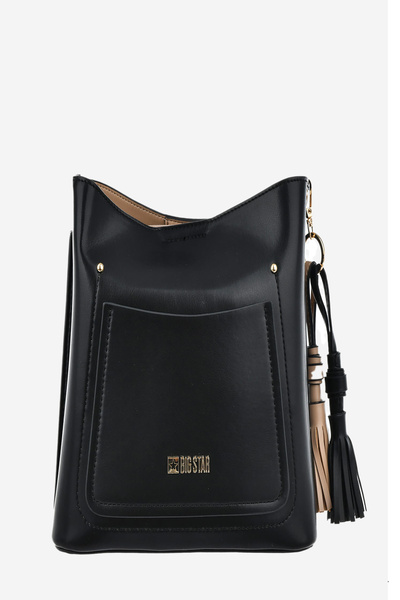 Malá Taška Z Eko Kože Big Star OO574139 Čierna