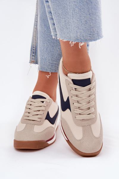 Športové Topánky Tenisky Dámske Béžové Zerina