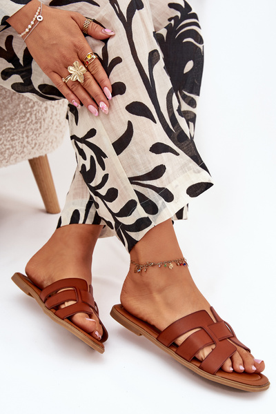 Dámske sandále na plochom podpätku Camel Mirona