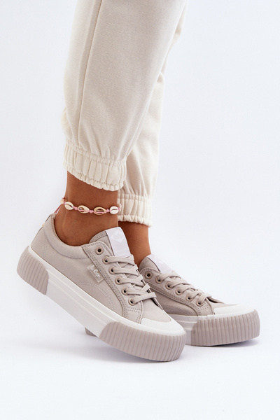 Dámske tenisky na hrubej podrážke Lee Cooper LCW-24-31-2178 Šedé