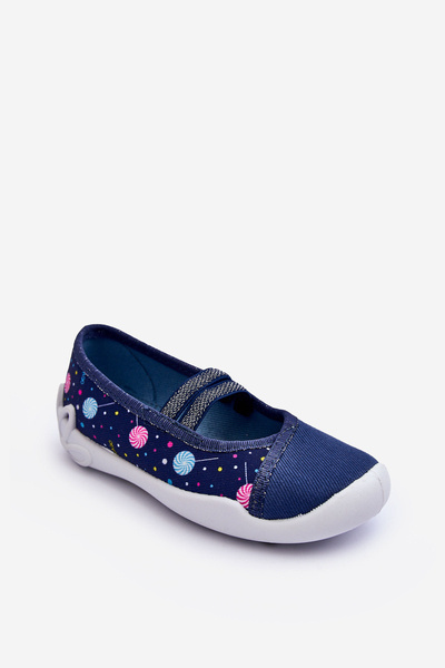 Ballerina Papcie Befado 116x316 Navy Blue