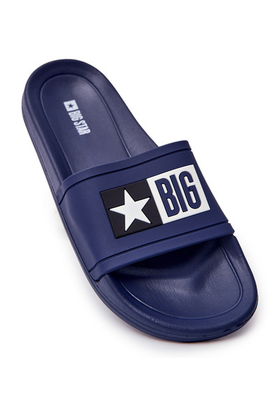 Pánska veľká hviezda DD174701 Navy Blue Plippers