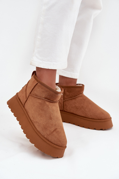 Dámske snehové topánky na platforme Camel Celyra