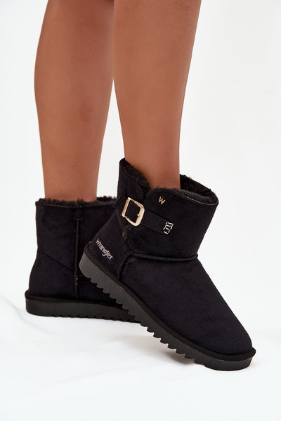Dámske Snehule S Prackou Wrangler 20253091.25Y Čierne