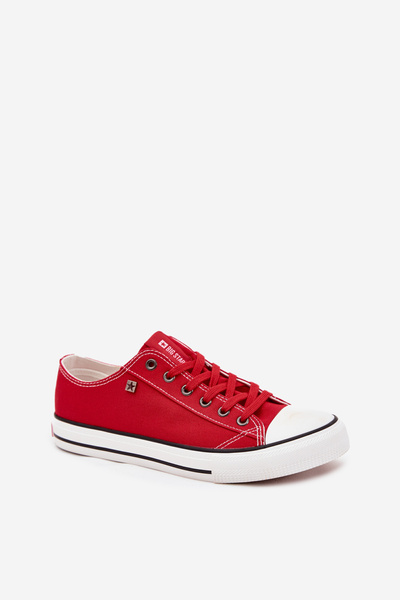 Pánske Nízke Textilné Tenisky Big Star DD174502 Červené