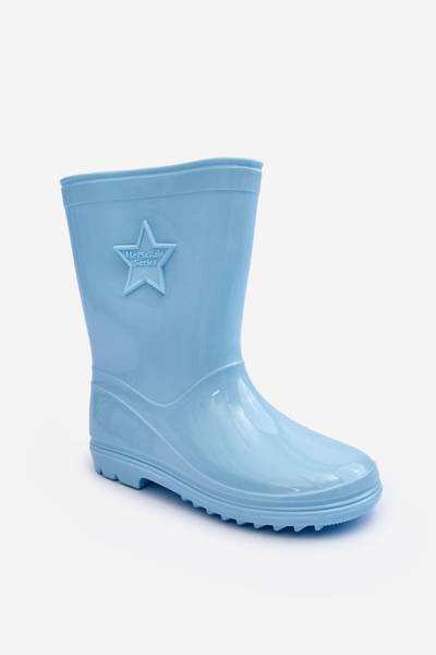 Detský gumový galoshes svetlo modrý Malvi