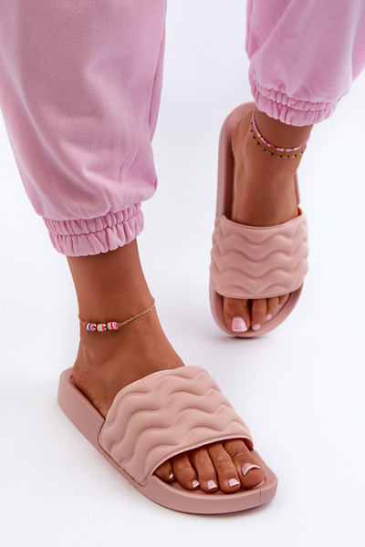 Ľahké Dámske Papuče Na Bazén Ružové Beliordia