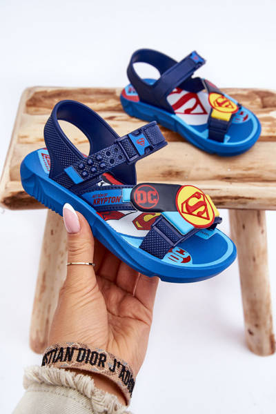 Detské sandále Superman Grendene Kids JJ385050 Blue