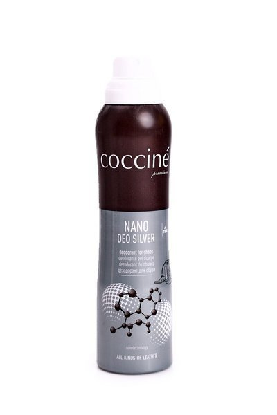 Kokcín nano deo strieborné topánky pre topánky 150 ml