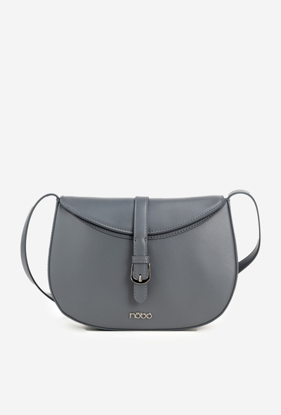 Kabelka typu poštárka NOBO BAG5780-M12 Grafitová