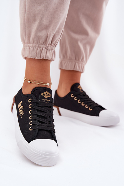 Dámske Textilné Tenisky Lee Cooper LCW-25-31-3427L Čierne