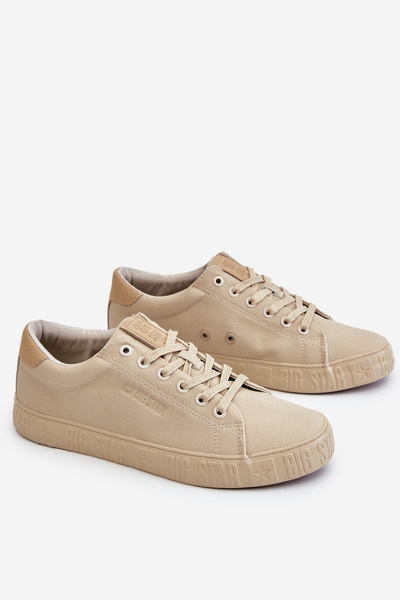 Veľká hviezda LL174132 Pánske tenisky Beige