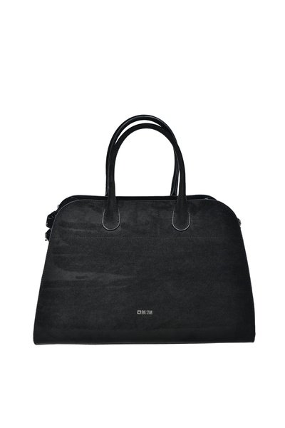 Dámska Shopper Taška Z Eko Semišu Big Star SS574007 Čierna