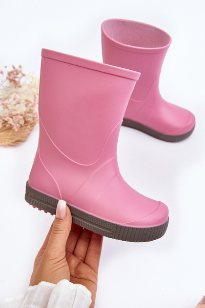 Detské vlnové gokidy 979 galoshes Pink