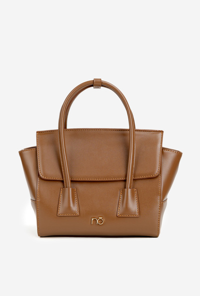 Malá taška kufrík NOBO BAG5800-M17 svetlo hnedá